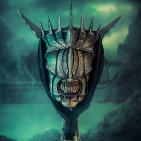 Mouth of Sauron Lord of the Rings 1/1 Replica Scale Art Mask by Pure Arts